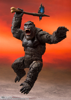Godzilla vs. Kong - King Kong SH Monsterarts Figure (Movie Ver.) (Re-run) image number 2
