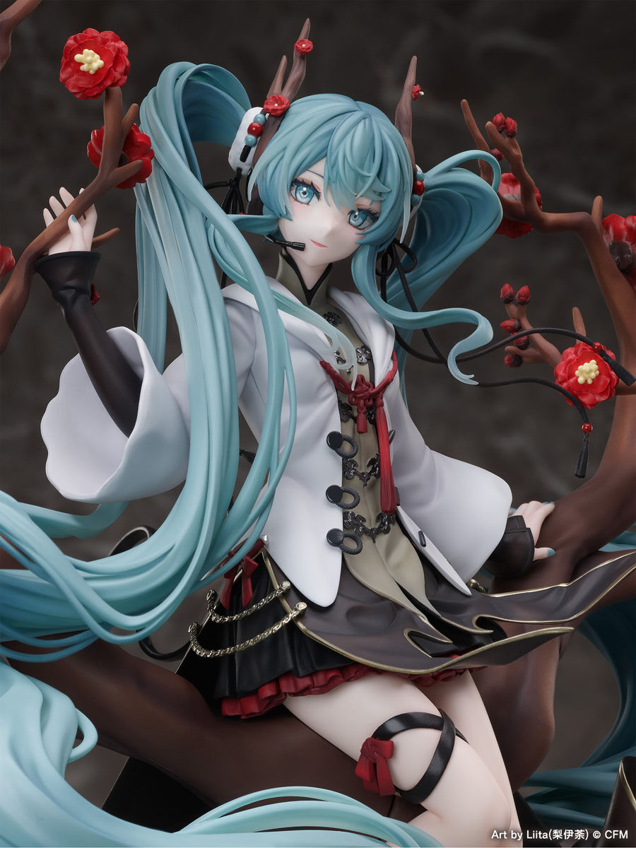 Hatsune Miku - Hatsune Miku 1/7 Scale Figure (2022 Chinese New Year Ver.) image number 3