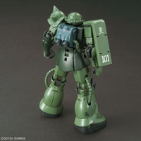 mobile-suit-gundam-the-origin-zaku-ii-type-c-6r6-hggto-1144-scale-model-kit image number 3