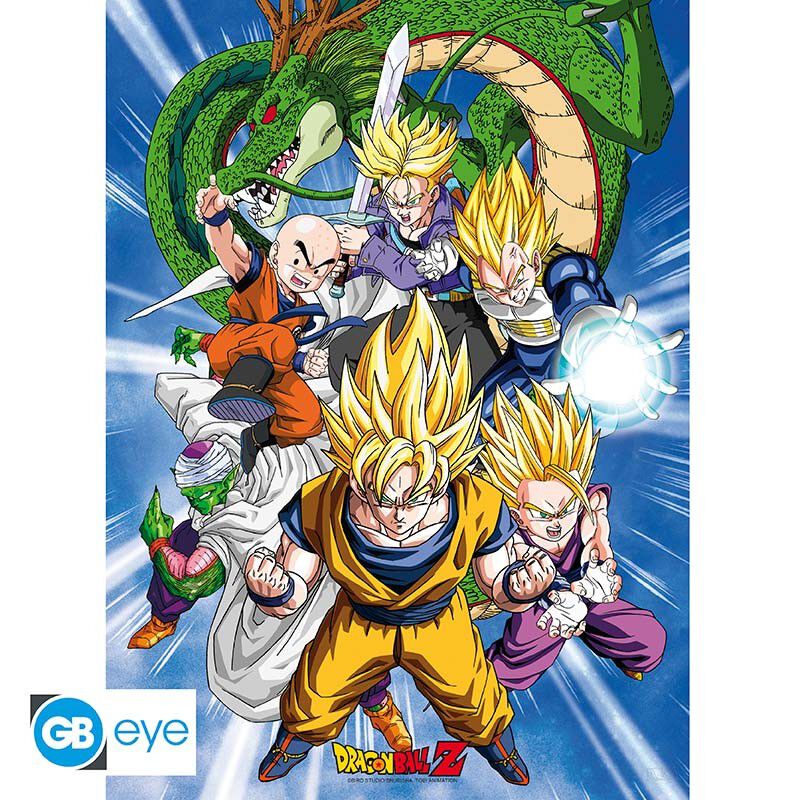 Dragon Ball Z - Set 2 Chibi Posters - Groups (52x38cm) image number 1