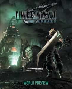 Final Fantasy VII Remake: World Preview Art Book (Hardcover)