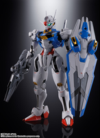 Gundam Aerial Mobile Suit Gundam The Witch from Mercury Metal Build Action Figure image number 1