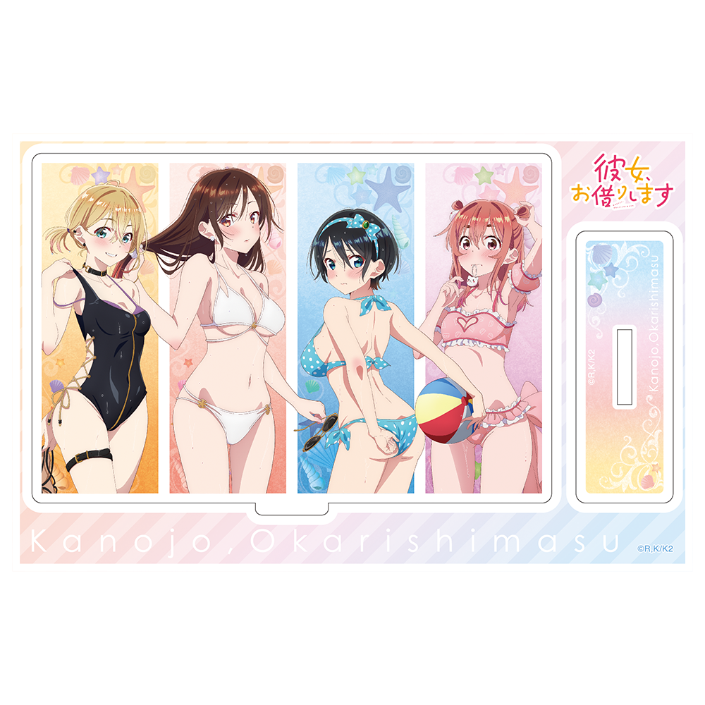 Rent-A-Girlfriend - Group Acrylic Stand Figure