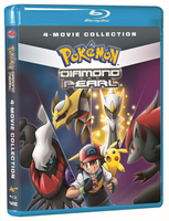 Pokemon Diamond and Pearl Movie 4-Pack Blu-ray image number 0