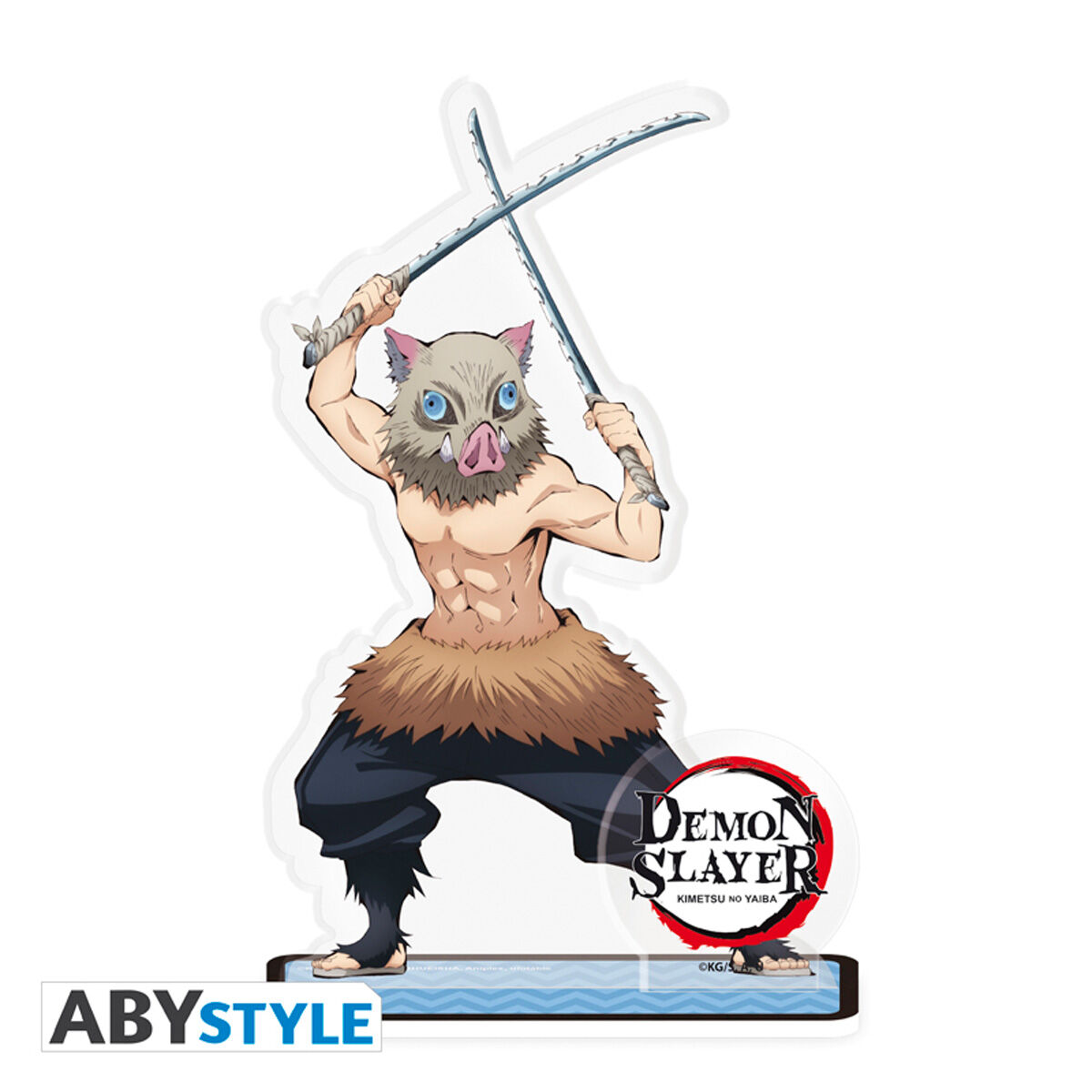 Inosuke Hashibira Patterned Base Ver Demon Slayer Acrylic Standee