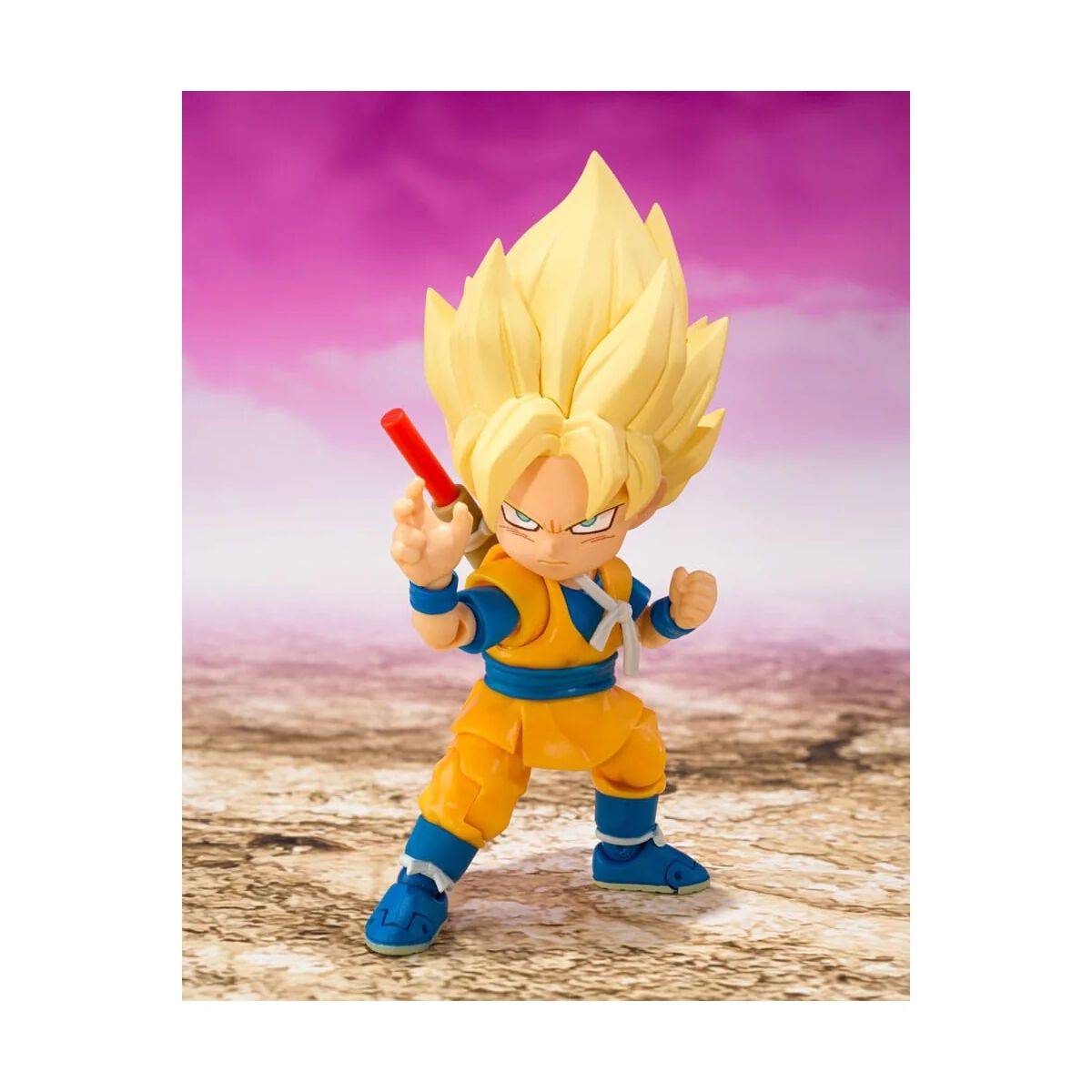 Figurine Dragon Ball S.H.Figuarts Super Saiyan Son Goku (mini) Daima 8 cm image number 1