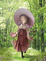 Spice and Wolf - Holo 1/6 Scale Figure (Hakama Ver.) image number 8