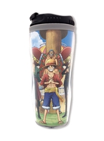 One Piece - Straw Hat Crew On Ship Travel Tumbler image number 0