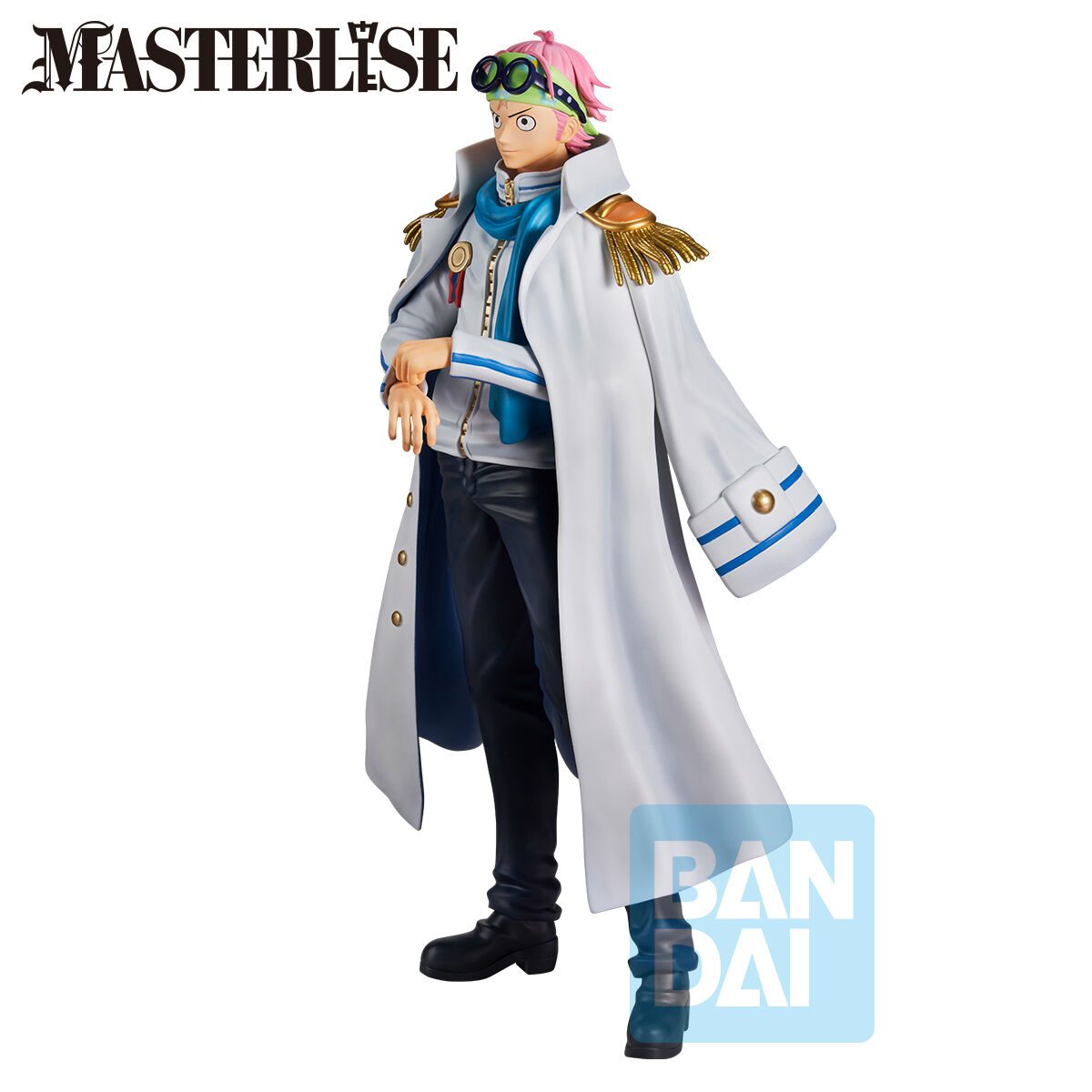 one-piece-koby-masterlise-ichibansho-figure-legendary-hero-ver image number 2