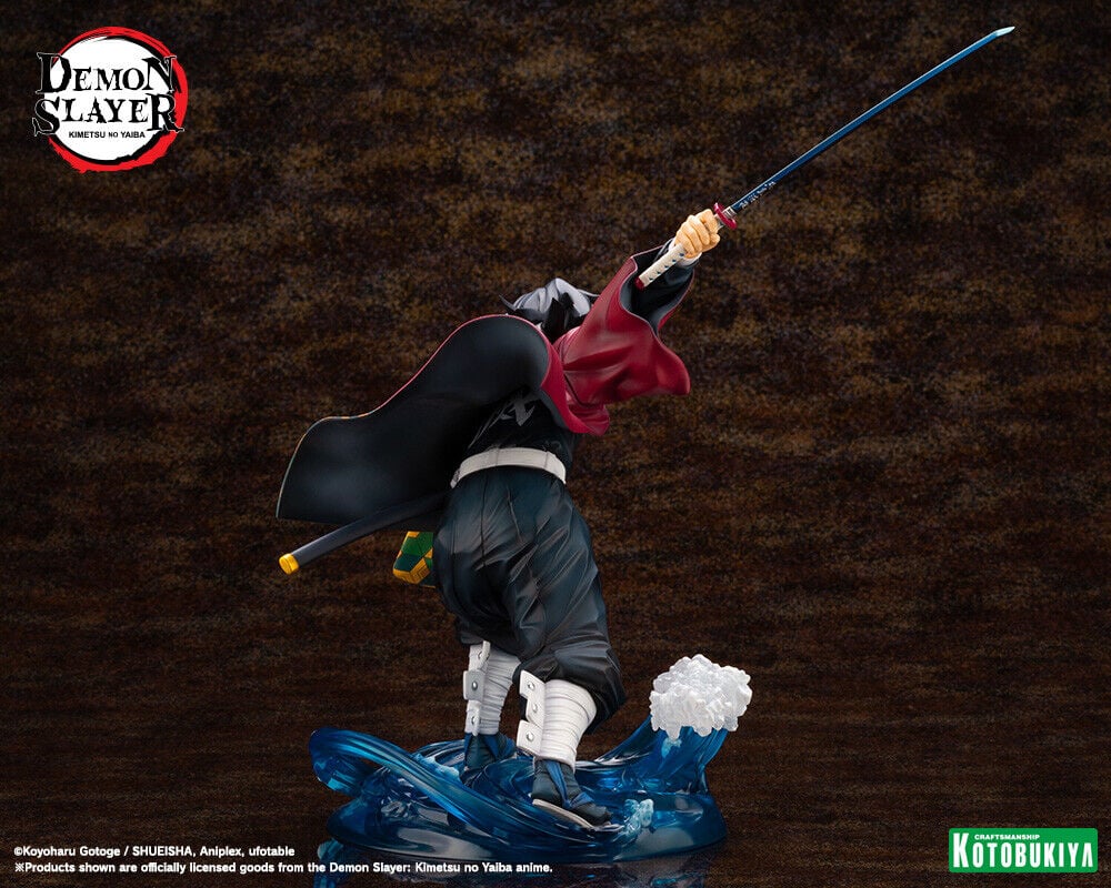 demon-slayer-kimetsu-no-yaiba-giyu-tomioka-18-scale-artfx-j-figure-rerun image number 5