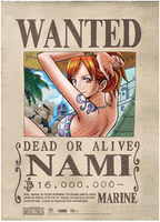 one-piece-nami-wall-scroll image number 0