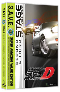 Initial D - The Complete 2nd and 3rd Seasons - DVD