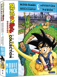 Dragon Ball - 4 Movie Pack - Remastered - DVD