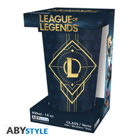 Hextech Logo League of Legends Glass image number 3