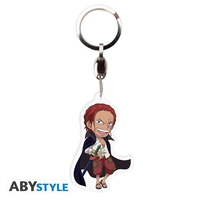 one-piece-red-porte-cles-acryl-shanks-x4 image number 1