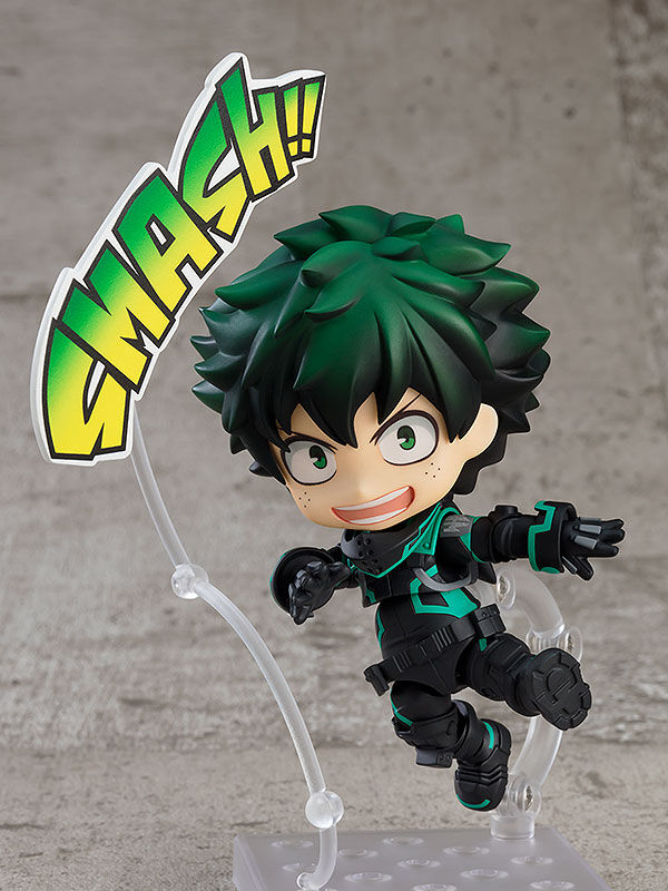 My Hero Academia - Izuku Midoriya Nendoroid (World Heroes' Mission Stealth Suit Ver.) image number 4