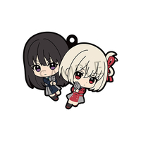 Lycoris Recoil Buddycolle Rubber Mascot Keychain Blind Box image number 1