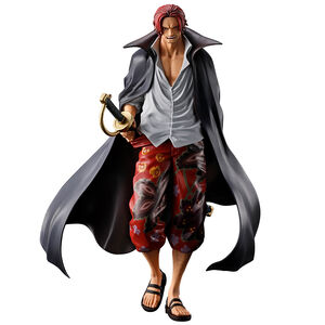 One Piece - Red-Haired Shanks Kamusari Masterlise Expiece ICHIBANSHO Figure (Red Hair Pirates Ver.)