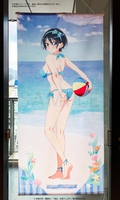 Rent-A-Girlfriend - Ruka Sarashina Swimsuit Life-Sized Tapestry image number 1