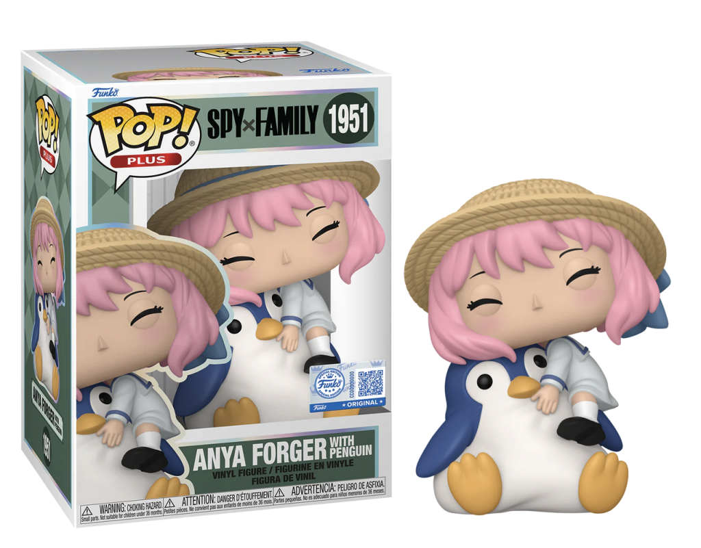 SPY X FAMILY - POP PLUS N&deg;1951 - Anya Forger With Penguin MIX FIG image number 0