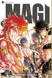 Magi Manga Volume 34
