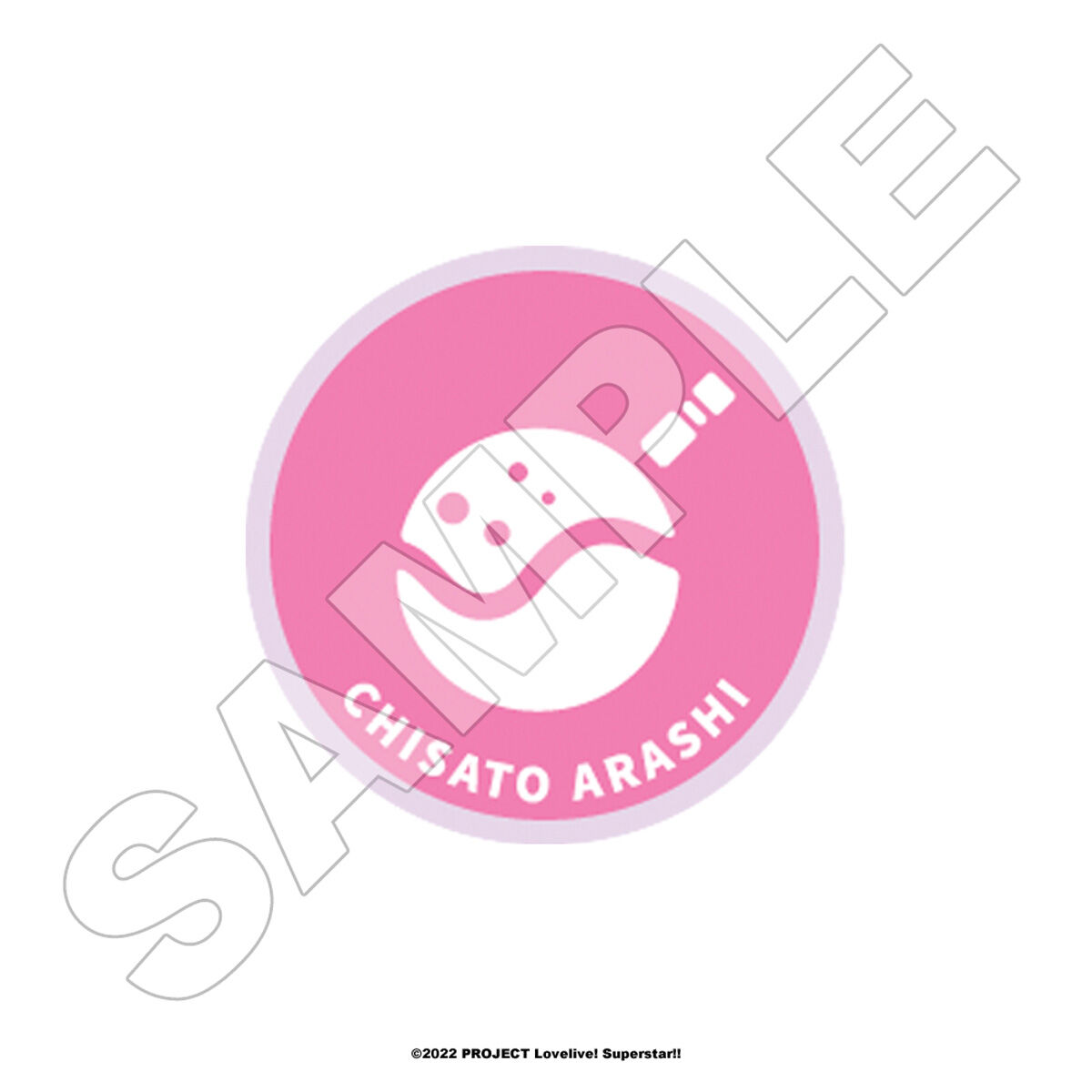 Chisato Arashi Love Live! Superstar!! Icon Patch