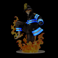 Fire Force - Shinra Kusakabe ARTFX J 1/8 Scale Figure image number 3