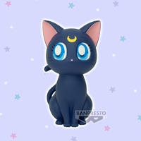 Pretty Guardian Sailor Moon - Luna Sofvimates Figure image number 0