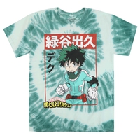 My Hero Academia - Deku Kanji Dye T-Shirt - Crunchyroll Exclusive! image number 0