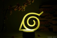 Naruto Shippuden - Konoha Leaf Otaku Lamp image number 7