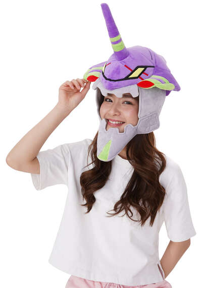 Evangelion - Unit 01 Kigurumi Plush Hat
