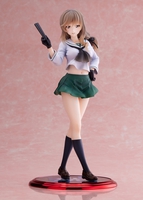Girls und Panzer Senshadou Daisakusen! - Chiyo Shimada 1/7 Scale Figure (Oarai Girls High Ver.) image number 0