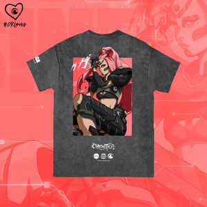 CR Loves Lady Gaga - In Chromatica Acid Washed T-Shirt