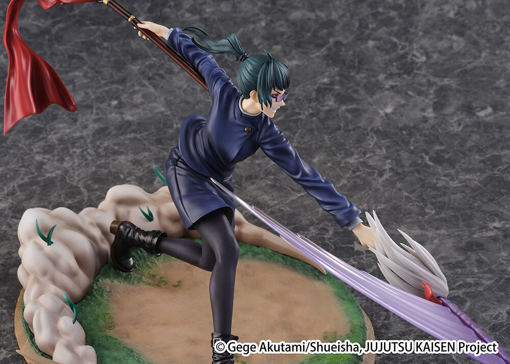 JUJUTSU KAISEN - Figurine Maki Zen'in &agrave; l'&eacute;chelle 1/7 (Shibuya Scramble Ver.) image number 5