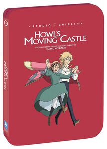 Howls Moving Castle Steelbook Blu-ray/DVD