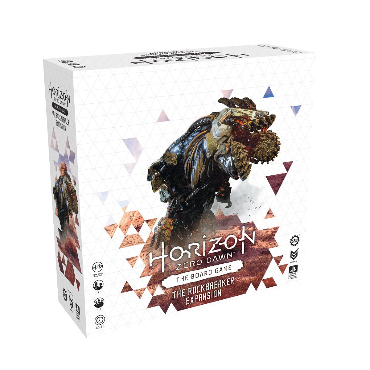 Horizon Zero Dawn The Board Game Rockbreaker Expansion Game