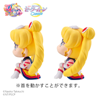 Pretty Guardian Sailor Moon Cosmos the Movie - Eternal Sailor Moon & Eternal Sailor Chibi Moon Lookup Series Figure Set with Gift image number 8