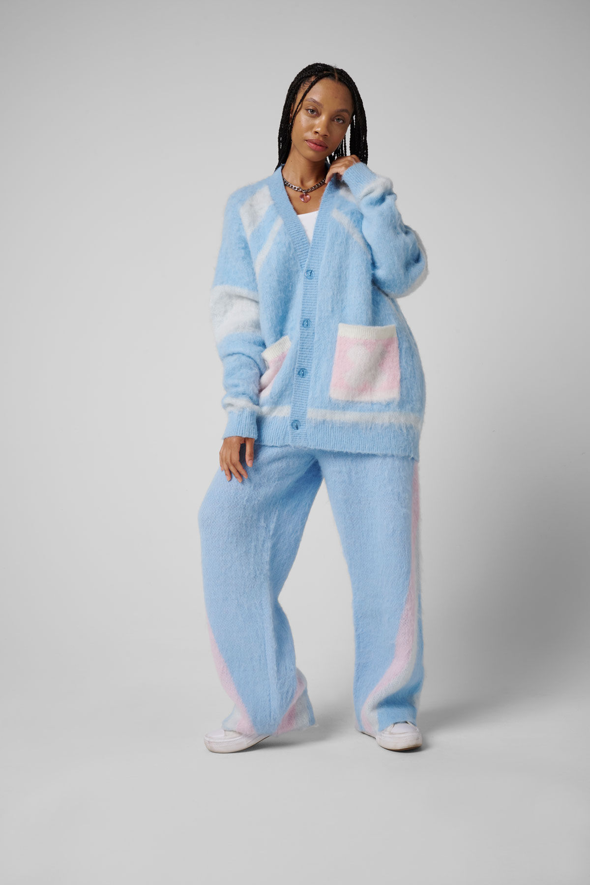 One Piece x Dim Mak - Chopper Mohair Cardigan | Crunchyroll Store