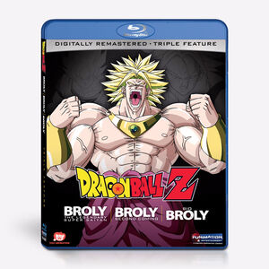 Dragon Ball Z - Triple Feature - Broly The Legendary Super Saiyan/ Broly Second Coming/Bio Broly - Blu-ray