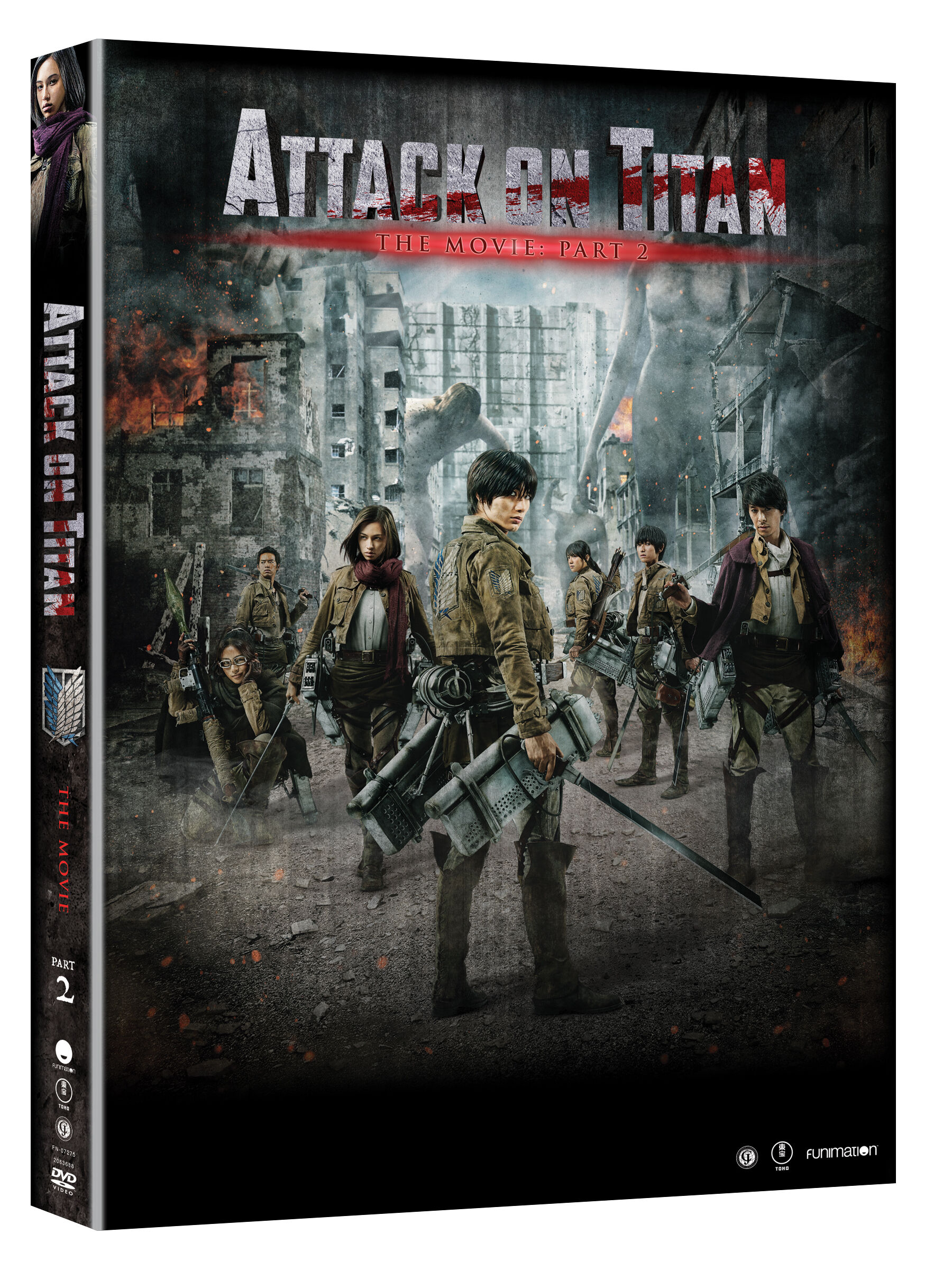 Attack on Titan The Movie - Part 2 - DVD