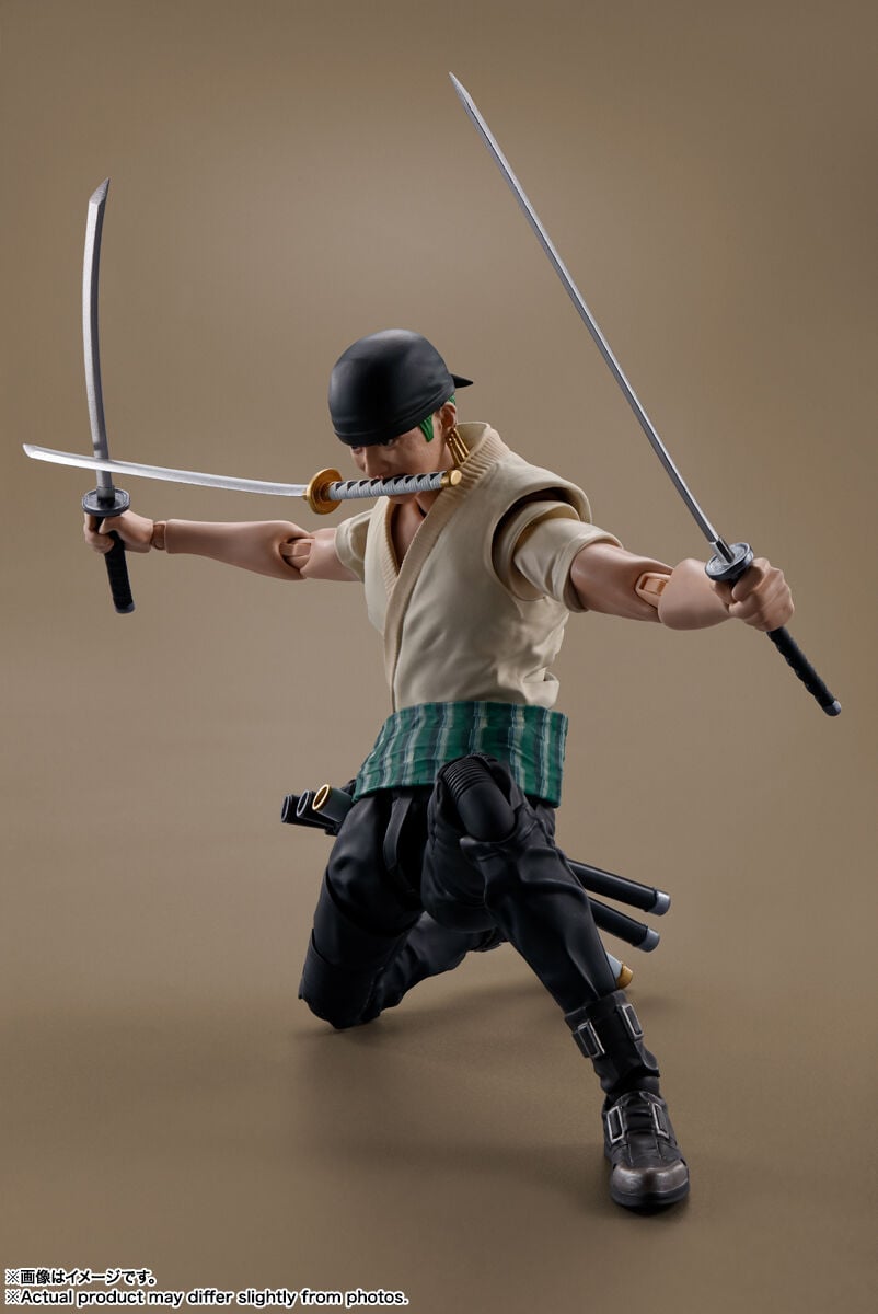 Roronoa Zoro Une S&eacute;rie Netflix One Piece Figurine S.H.Figuarts image number 6