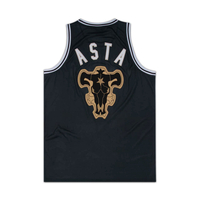 Black Clover - Asta Basketball Jersey image number 1