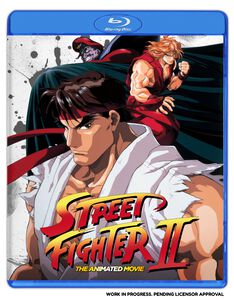 Street Fighter II The Animated Movie Blu-ray