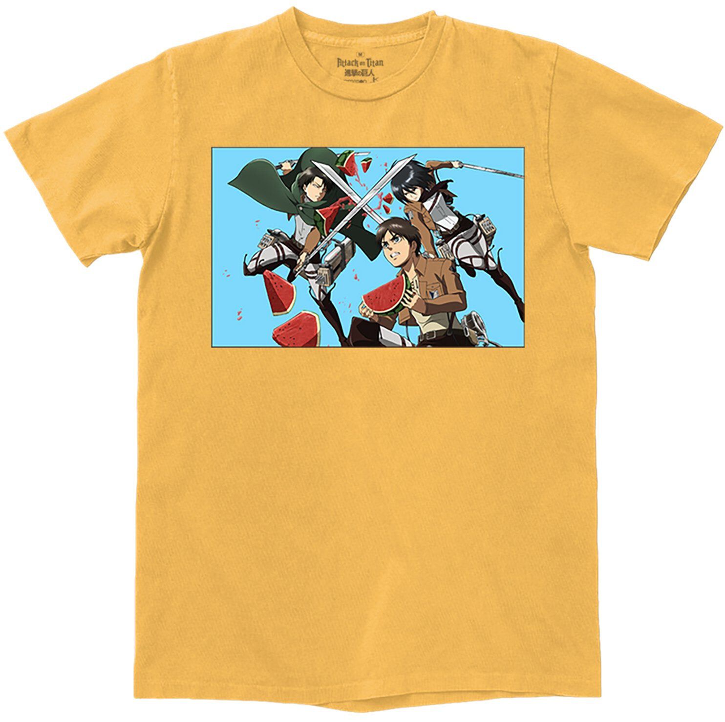 Attack on Titan - Trio Watermelon T-Shirt - Crunchyroll Exclusive