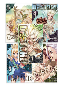 Dr. STONE Manga (1-5) Bundle