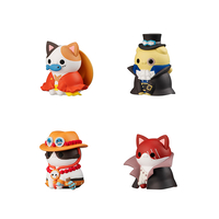 One Piece - Nyan Piece King O/T Paw-Rates Mini 8pc Figure Set (with gift) image number 3