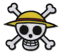 One Piece - Straw Hat Pirates Jolly Roger Patch image number 0