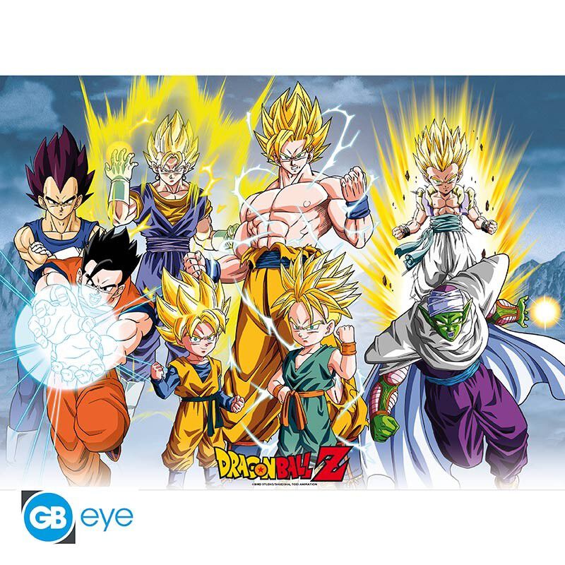 Dragon Ball Z - Set 2 Chibi Posters - Groups (52x38cm) image number 2
