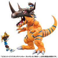 Digimon Adventure - Greymon & Taichi Yagami G.E.M. series Figure (Re-Run) image number 7