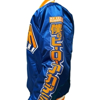 My Hero Academia x Hyperfly x NBA - All Might New York Knicks Satin Jacket image number 10